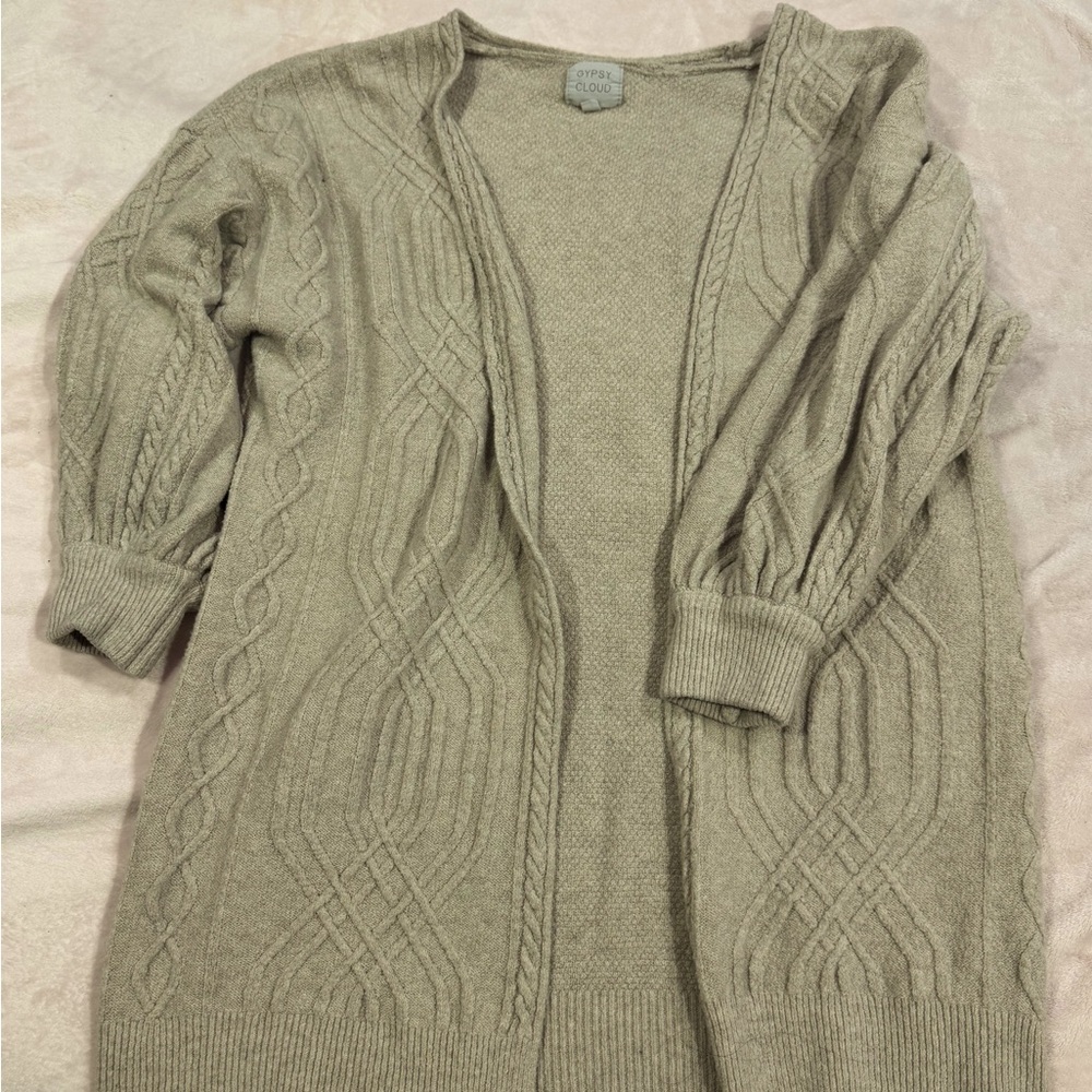 Beige Cardigan